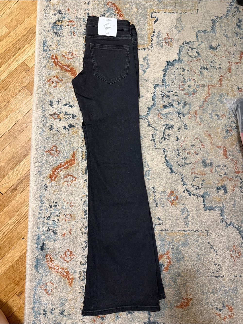 H&M Women's Black Flare & Wide Leg Jeans